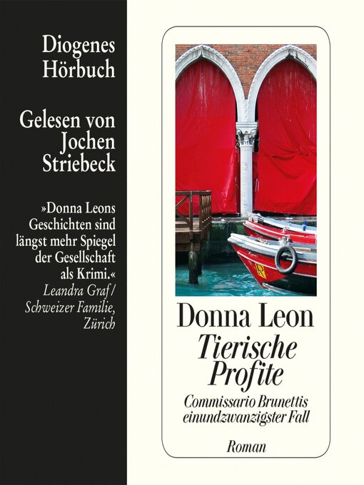 Title details for Tierische Profite by Donna Leon - Wait list